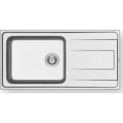 Pyramis 107159101 Alea 1B 1D Plus Ένθετος Νεροχύτης Inox Σατινέ Μ100xΠ50cm Ασημί Pyramis 107159101 Alea 1B 1D Plus Ένθετος Νεροχύτης Inox Σατινέ Μ100xΠ50cm Ασημί